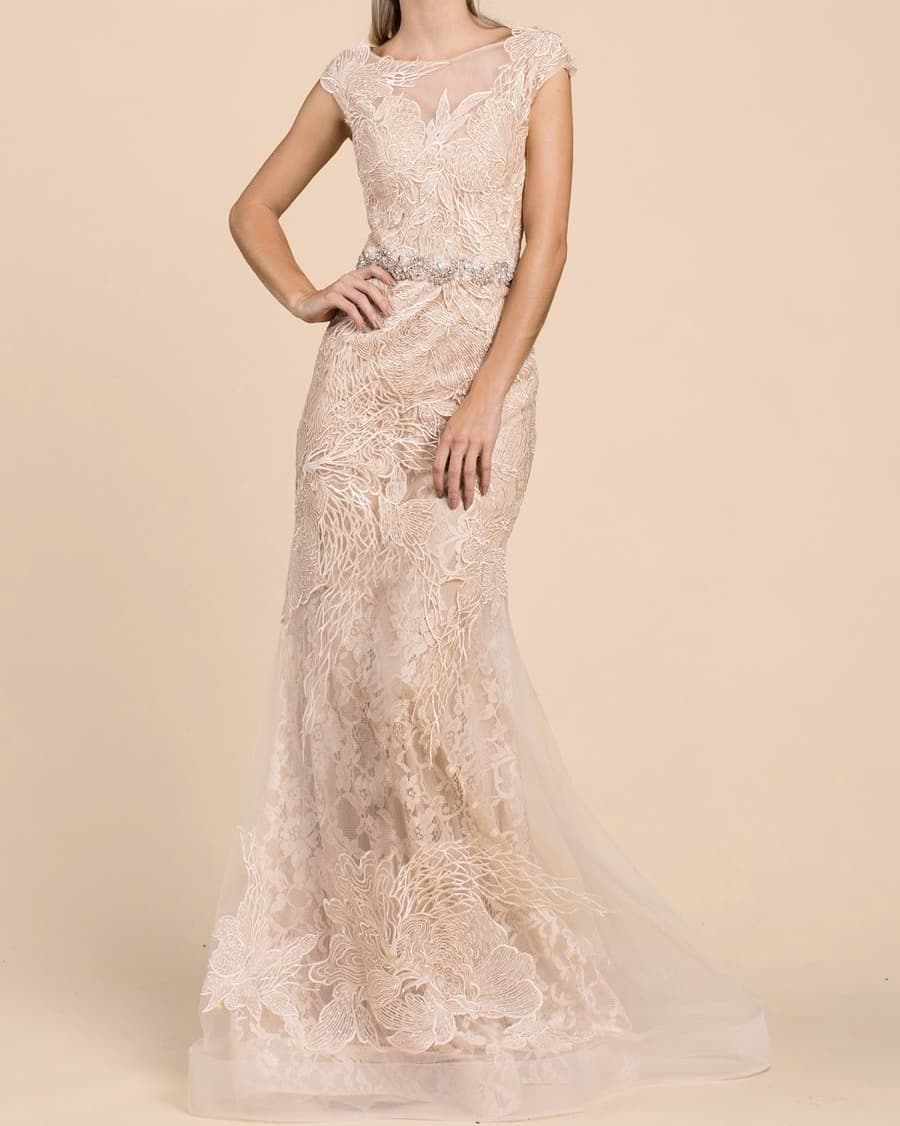 Champagne Bridal Gown