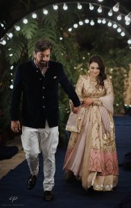 Tanya And Akhil Engagement Look