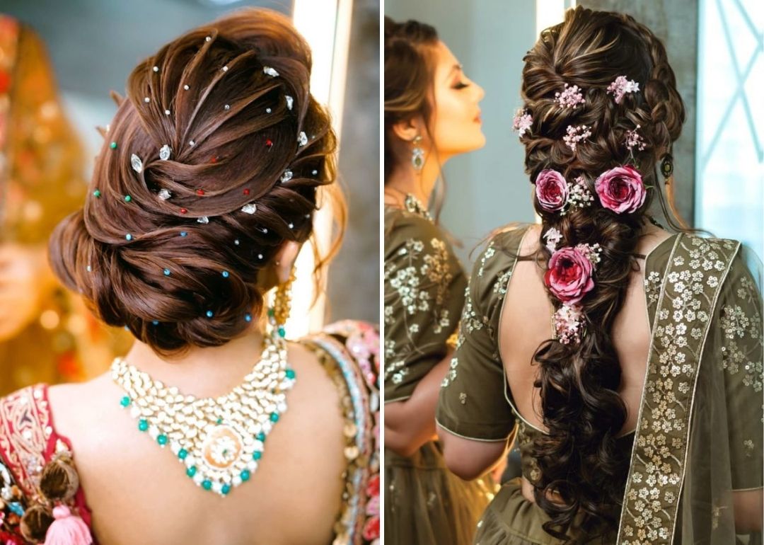 Best Bridal Hairstyles Spotted In 20   ShaadiWish