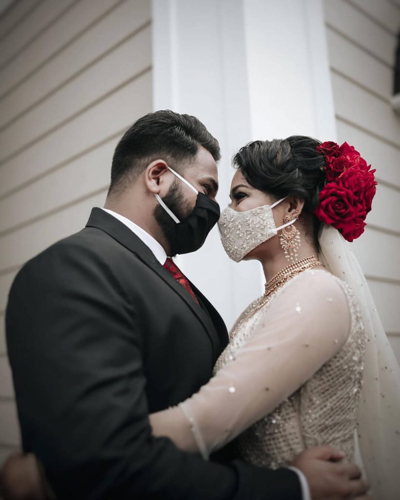 bridal face mask