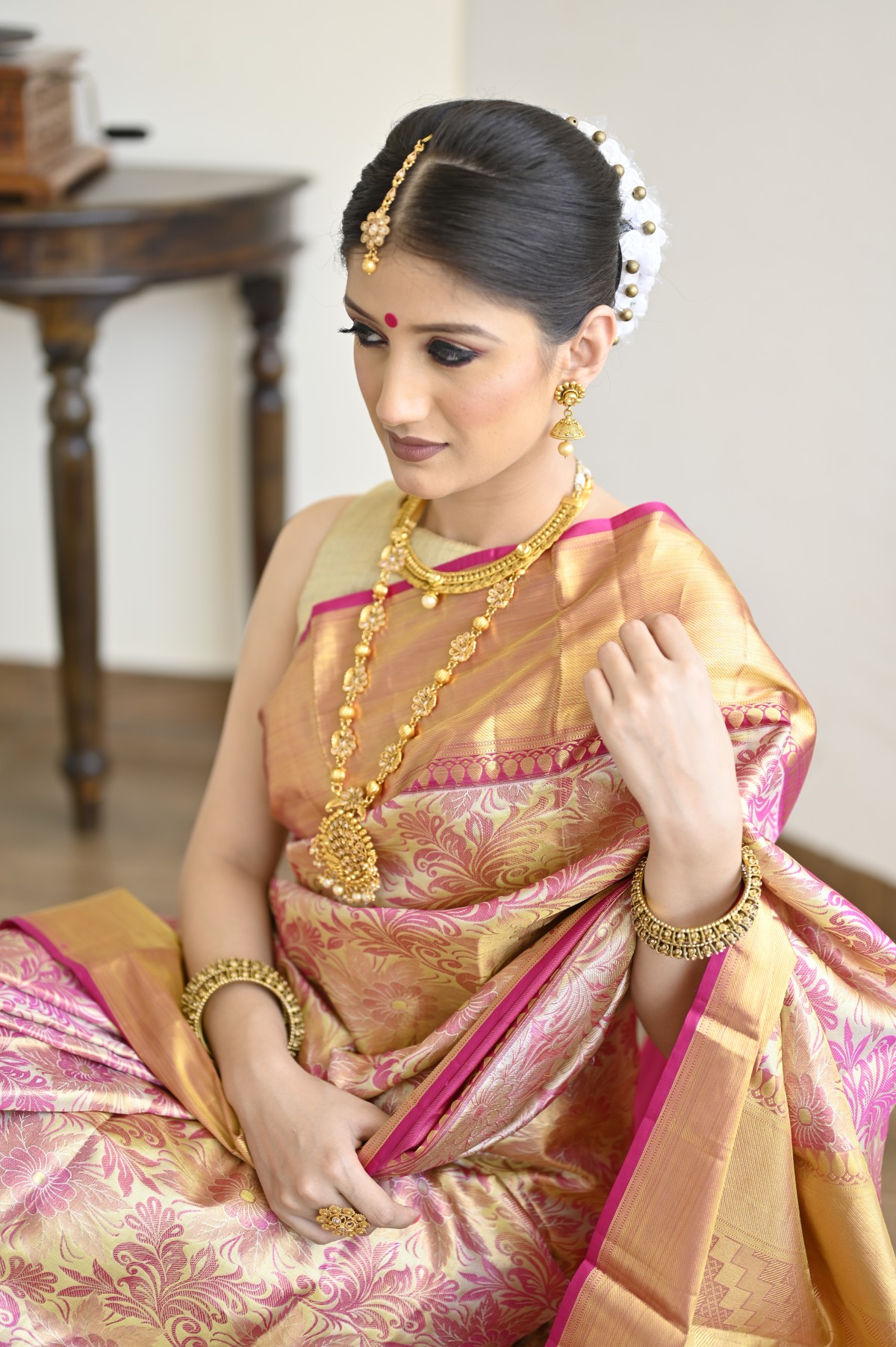 bridal saree