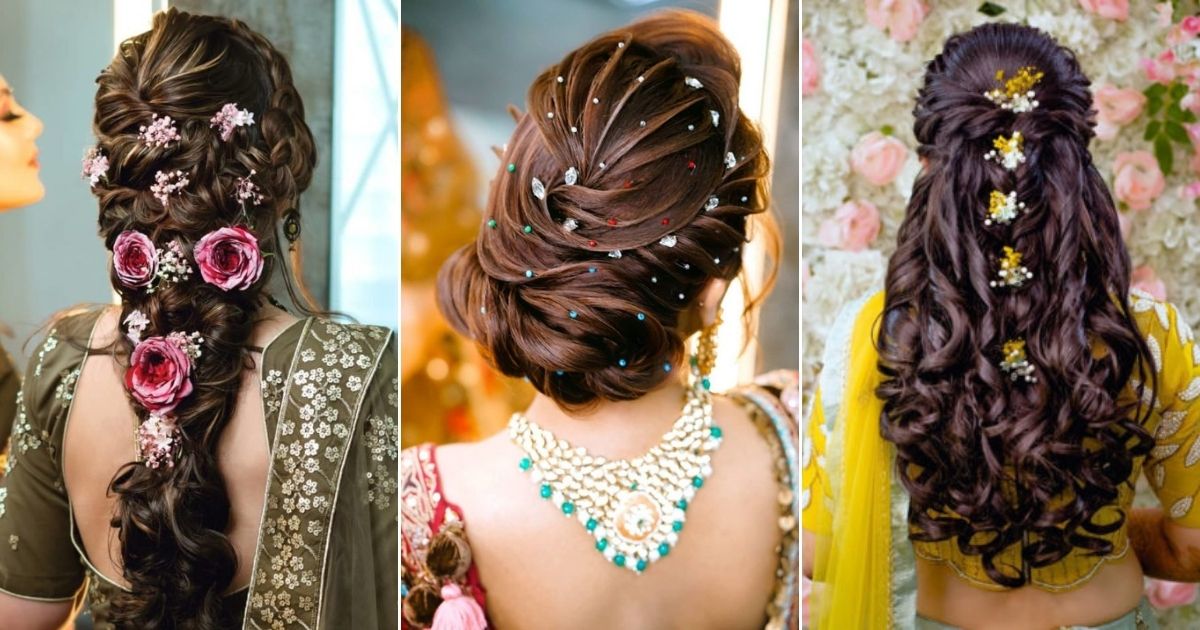 10 Indian Bridal Hairstyles  Hairdressingcouk