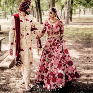 sikh couple portrait