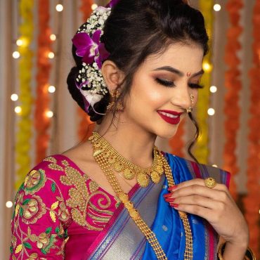 Trending Thushi Necklace Designs Spotted On Marathi Brides