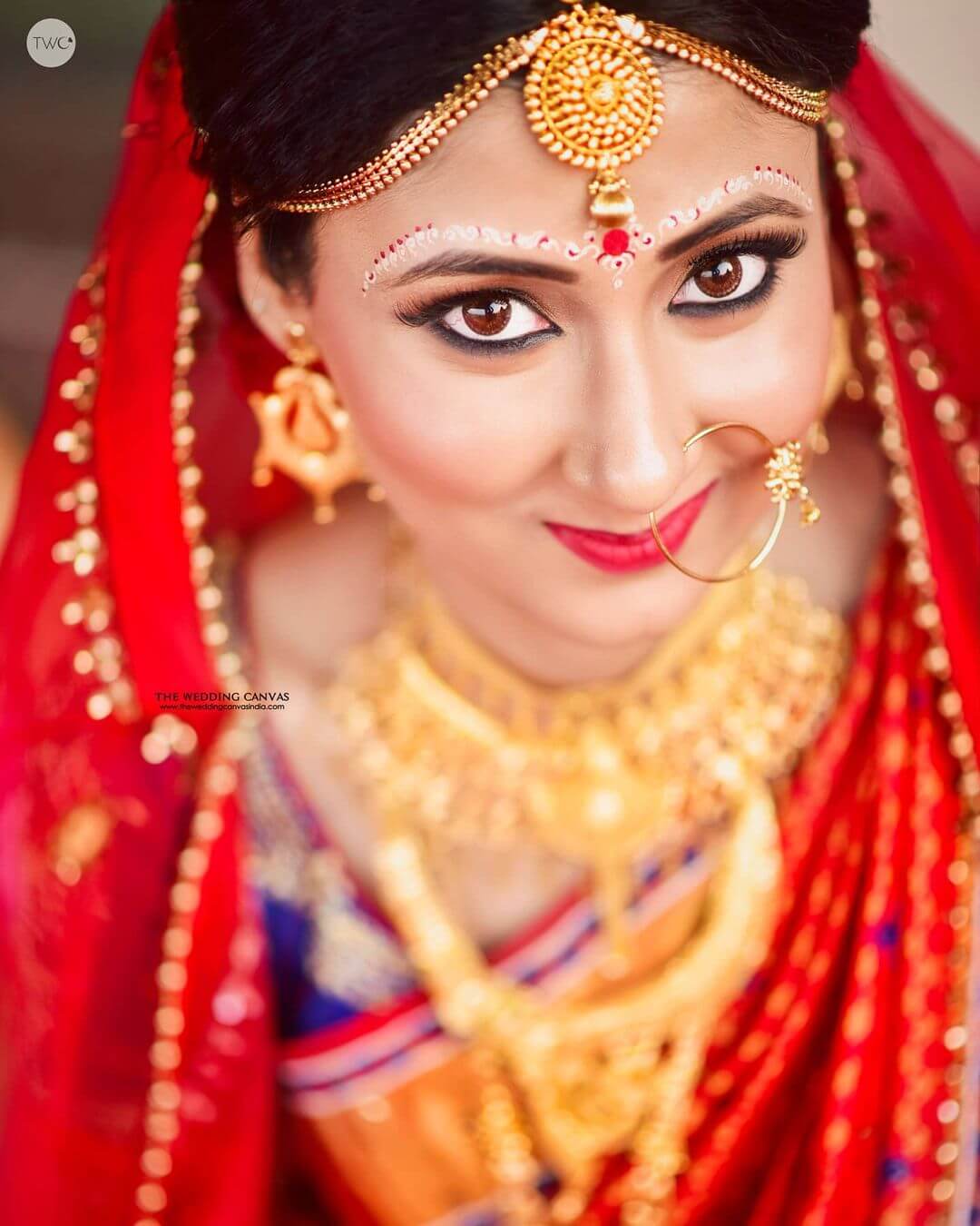 bengali eye makeup look