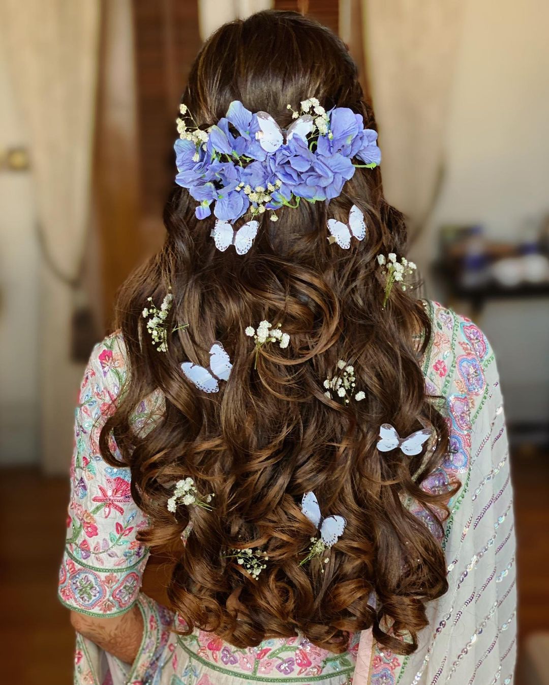 Trending Butterfly Hairstyle Ideas For Brides - ShaadiWish