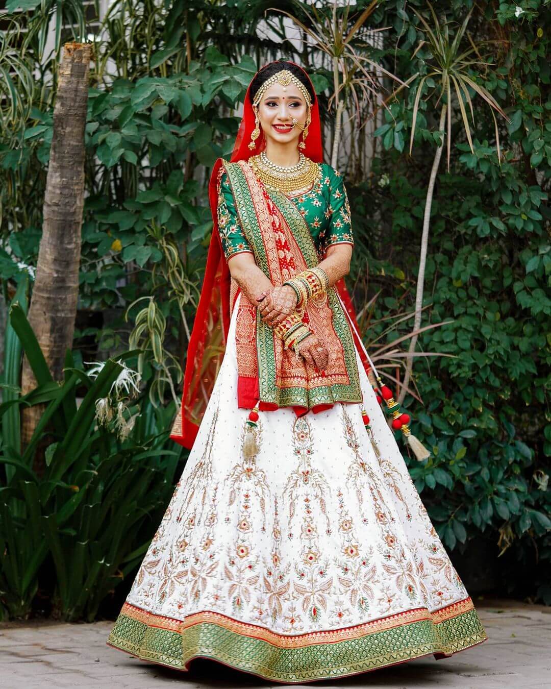 Stunning Gujarati Brides And Their Traditional Sarees