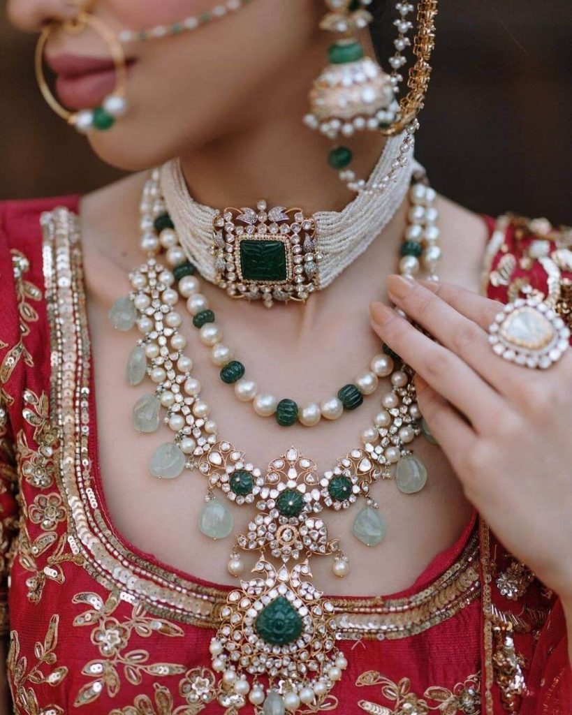 Bridal jewellery set: Wedding Jewellery Sets for Women at Best