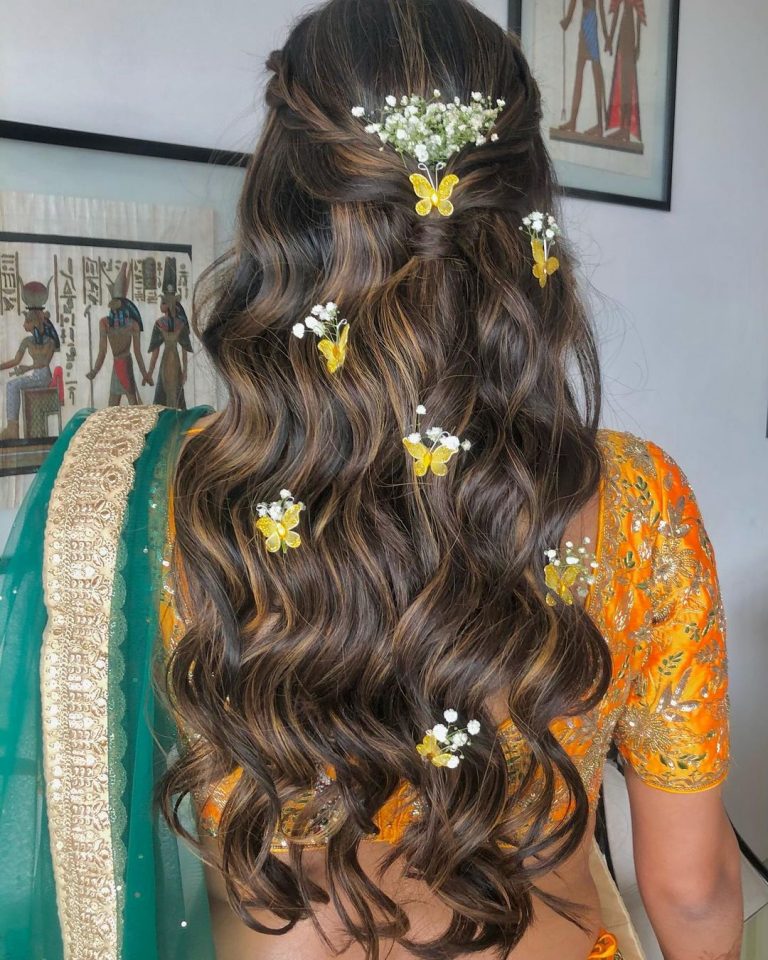 Trending Butterfly Hairstyle Ideas For Brides - ShaadiWish