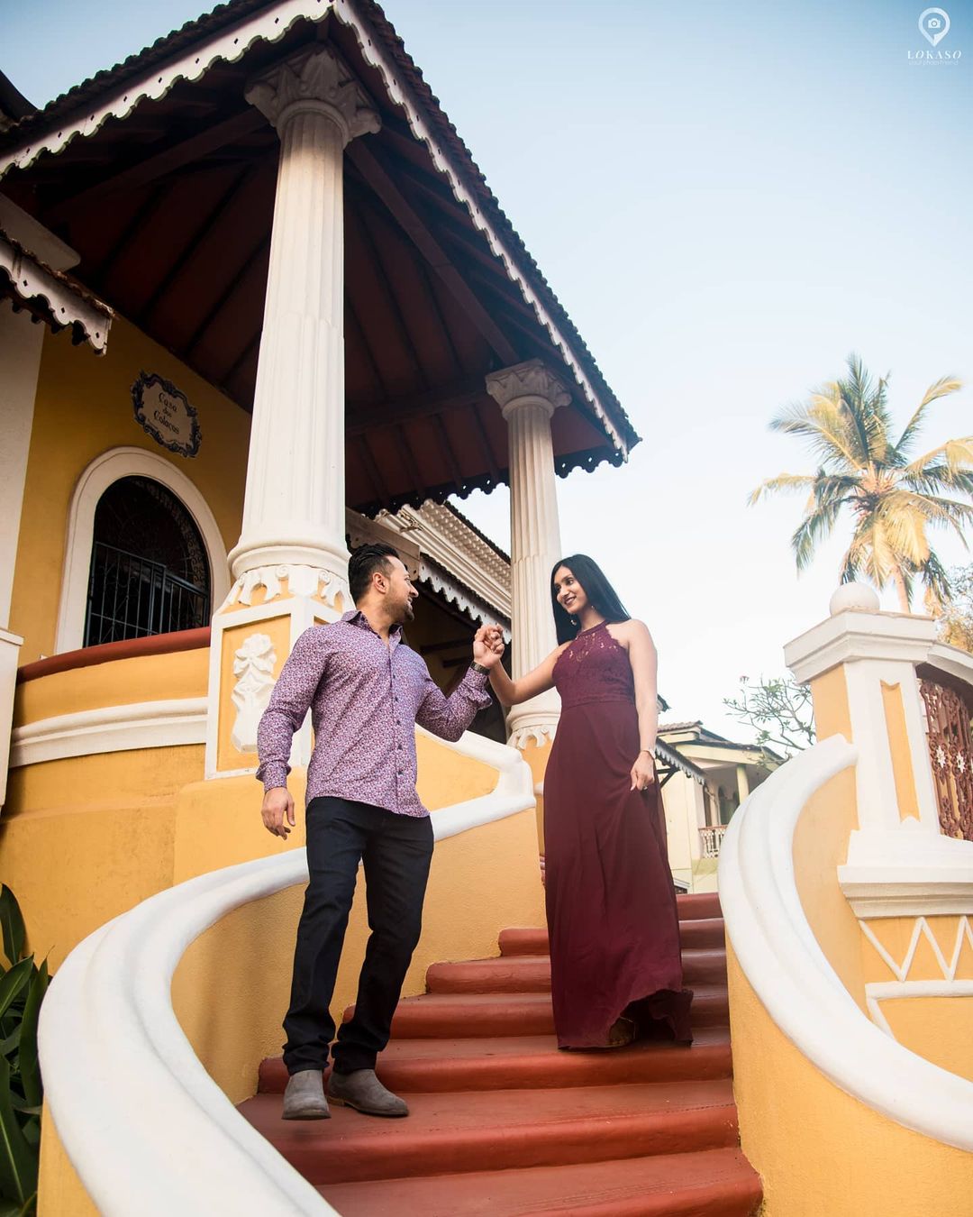 couple pre-wedding Goa shoot