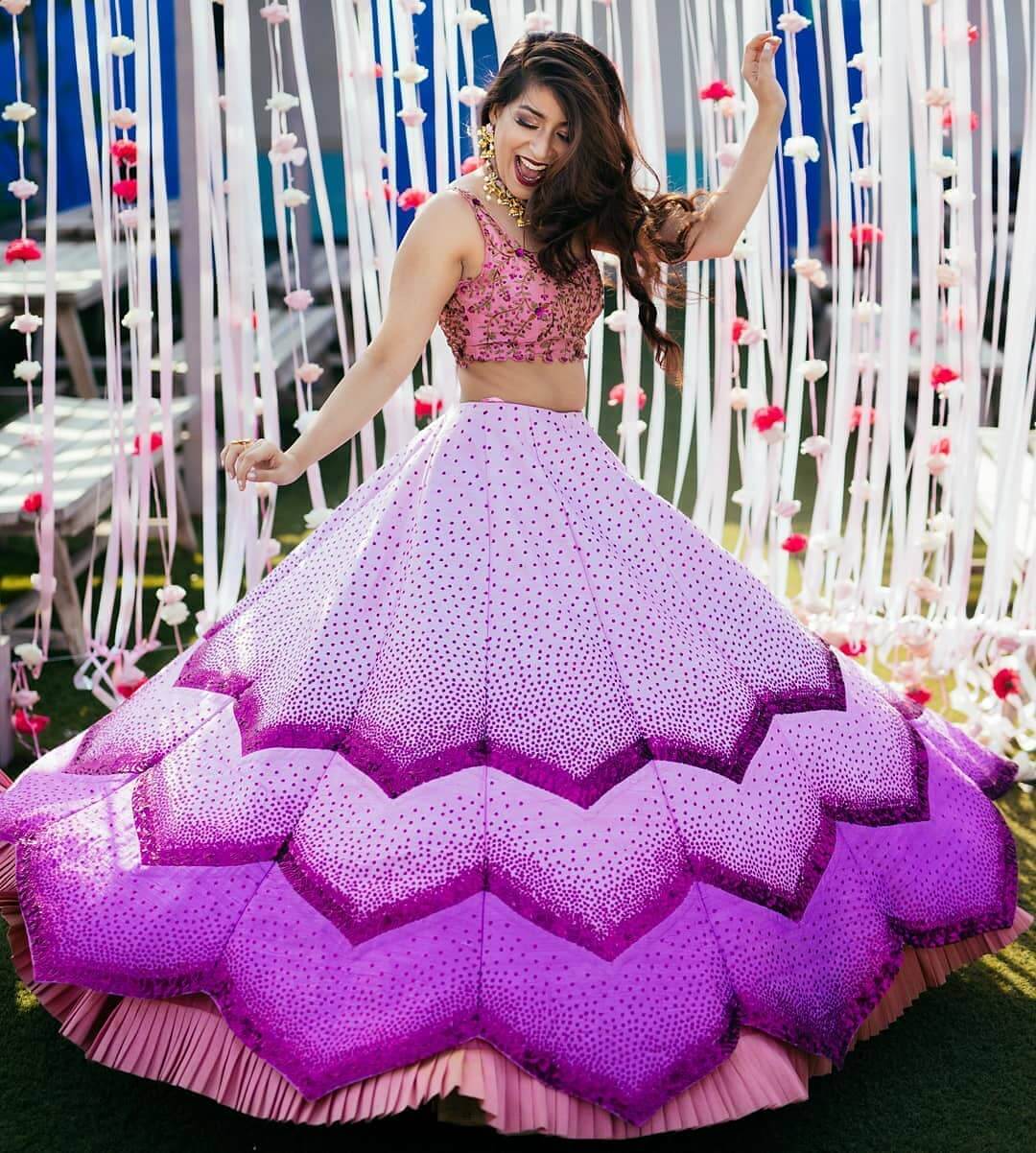Buy Purple color Velvet Lehenga Choli with Pink Net Dupatta Online -  LEHV2262 | Appelle Fashion