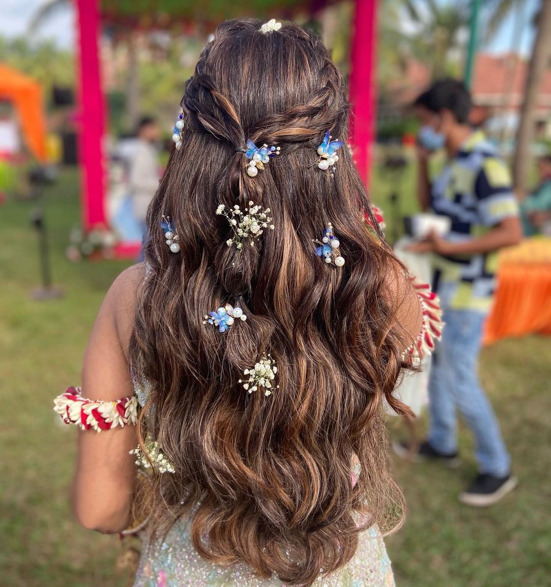 minimalist butterfly hair accessories