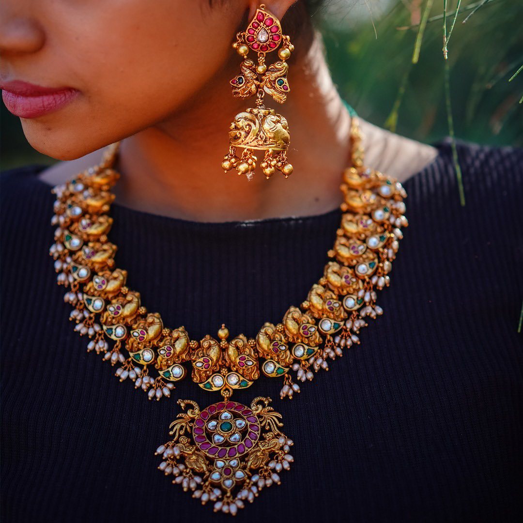 modern south indian gold jewelry