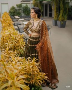 offbeat lehenga colors