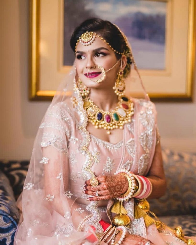 Brides Who Rocked Contrasting Lip Colors For Wedding Functions