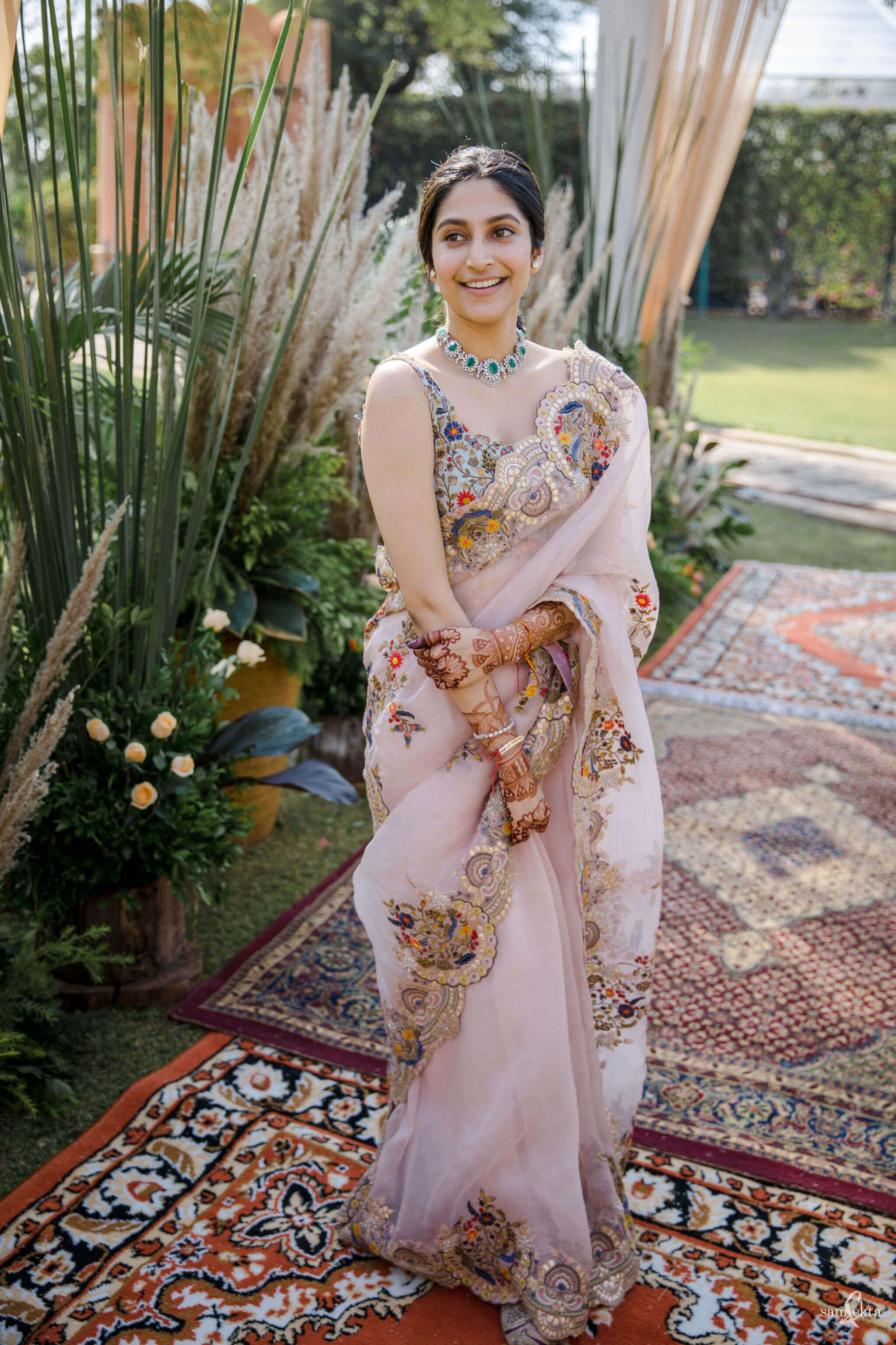 Wedding guest saree on sale ideas