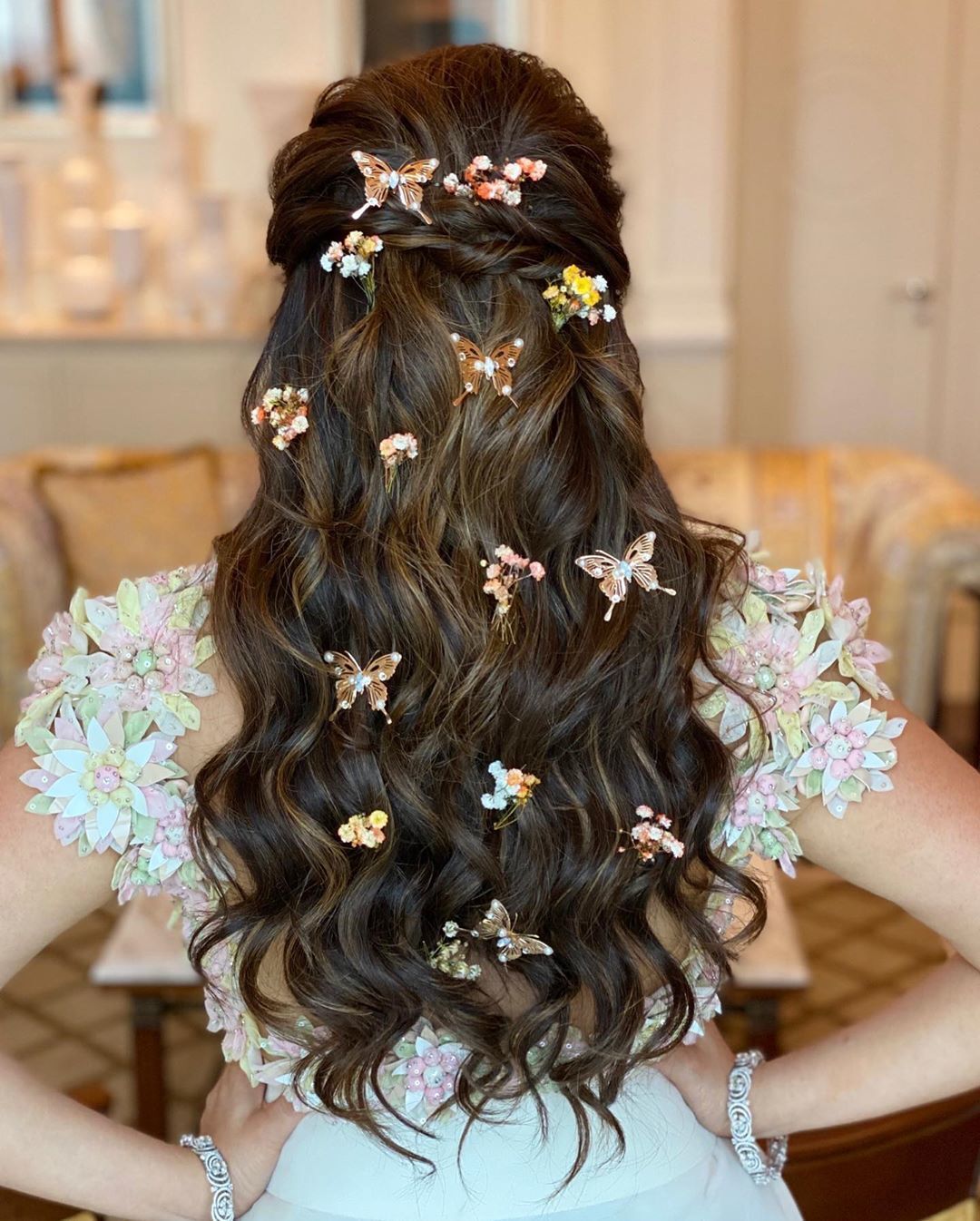 Trending Butterfly Hairstyle Ideas For Brides - ShaadiWish