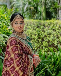 traditional gujarati bride