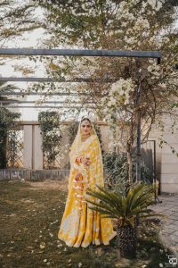 yellow lehenga