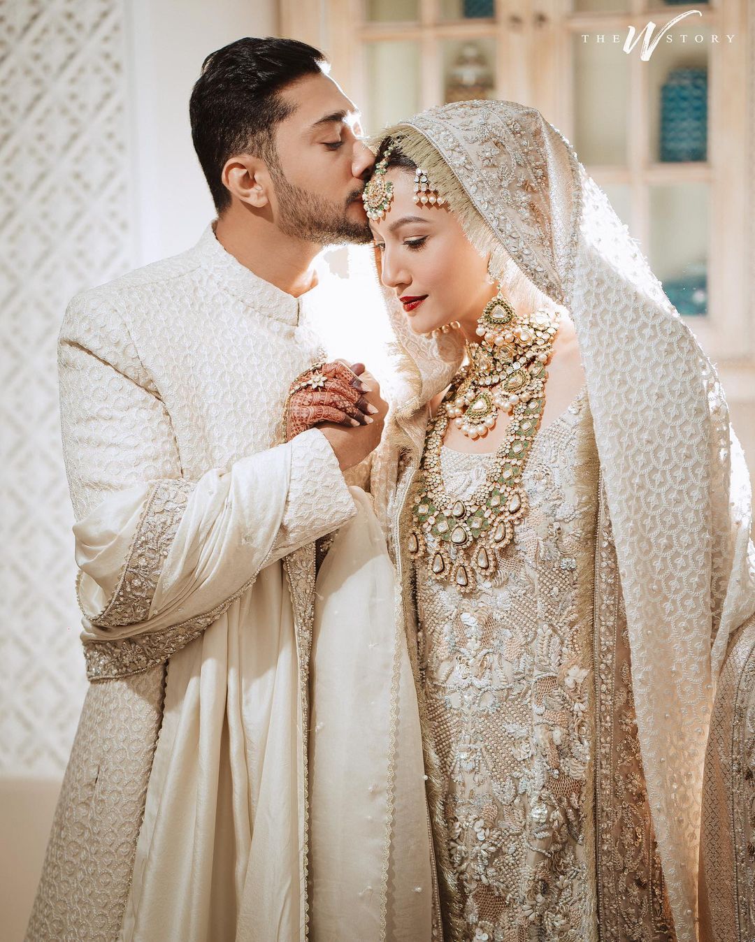Gauahar Khan & Zaid Darbar wedding outfits