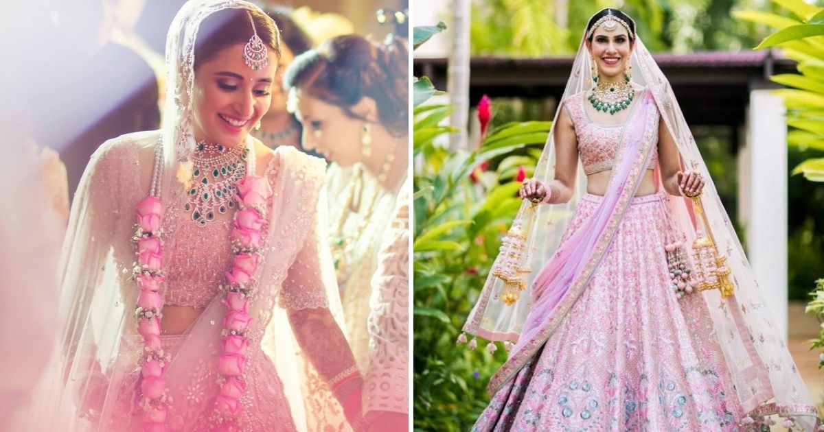 Rani Pink Heavy Silk Bridal Lehenga Choli - Lehengas Designer Collection