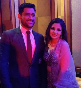 Sakshi and Dhoni