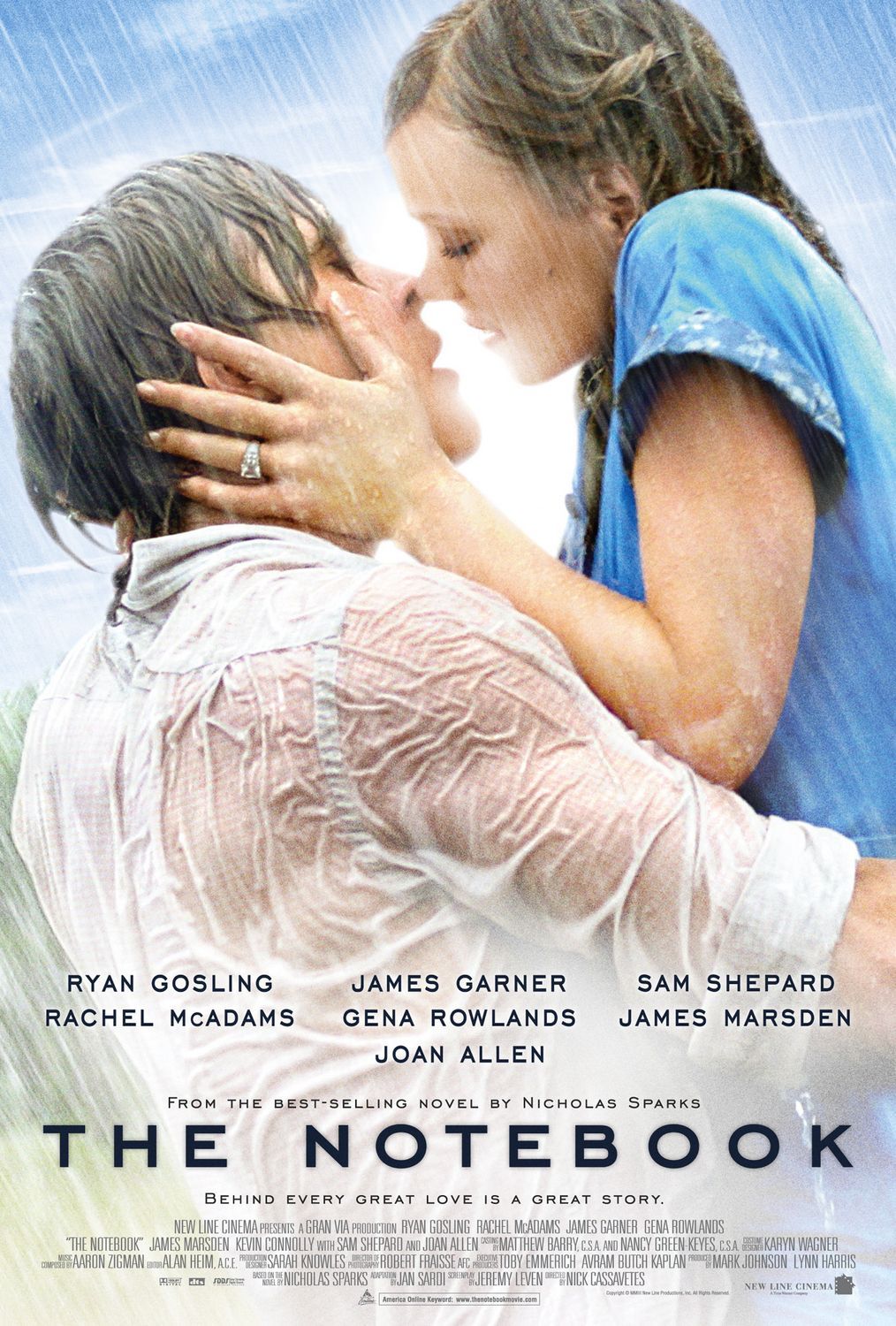 The Notebook romantic movie