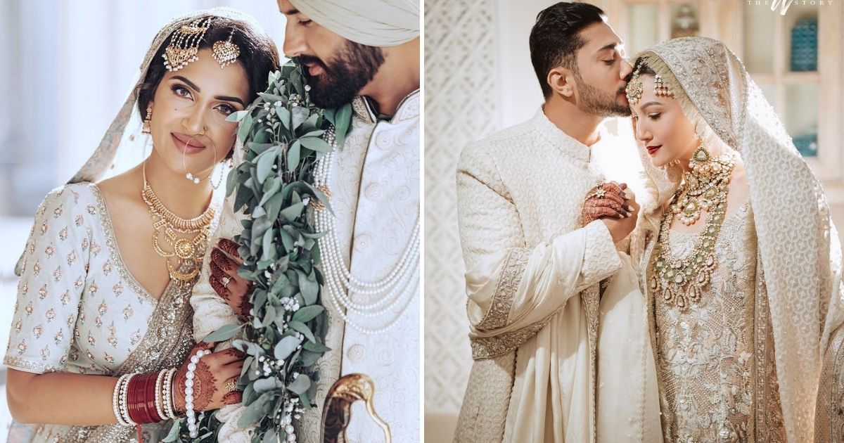 #Spotted: Stunning Couples In White Outfits On Their Wedding Day
