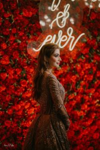 engagement backdrop decor