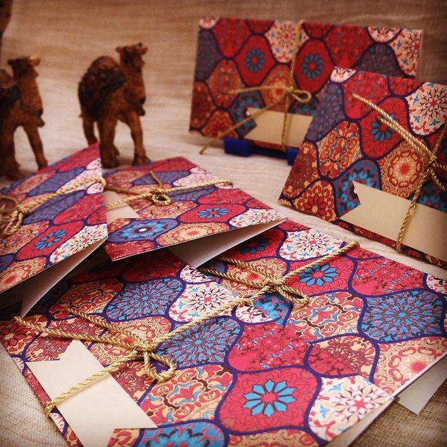handcrafted sagan envelopes
