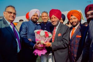 milkha singh at wedding