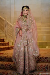 pastel pink lehenga