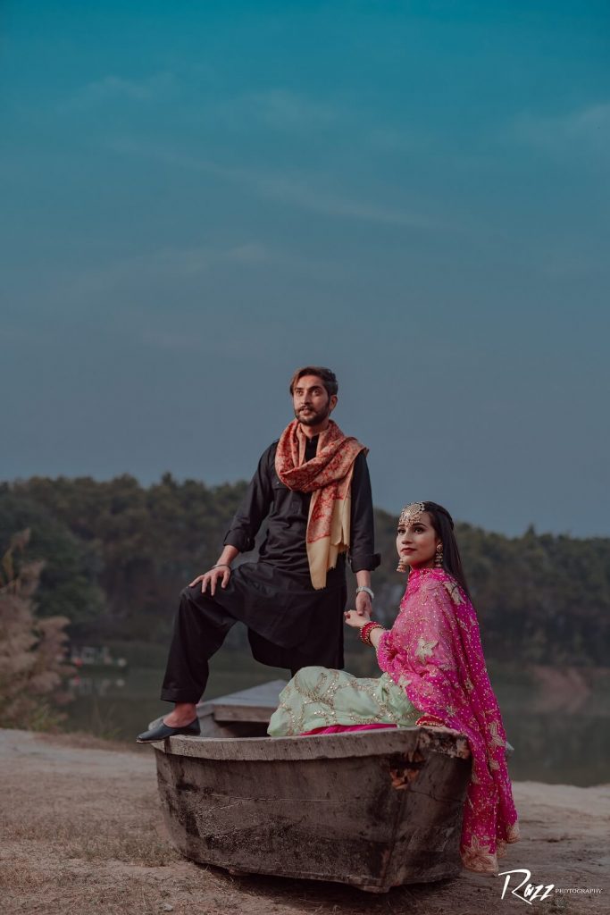 A Pretty Amritsar Bride Wore Her Mother-In-Law’s Red Wedding Lehenga