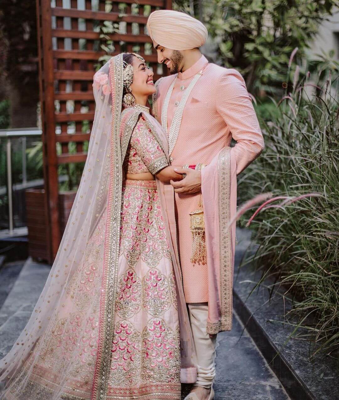 Sabyasachi couple 2025 wedding dress