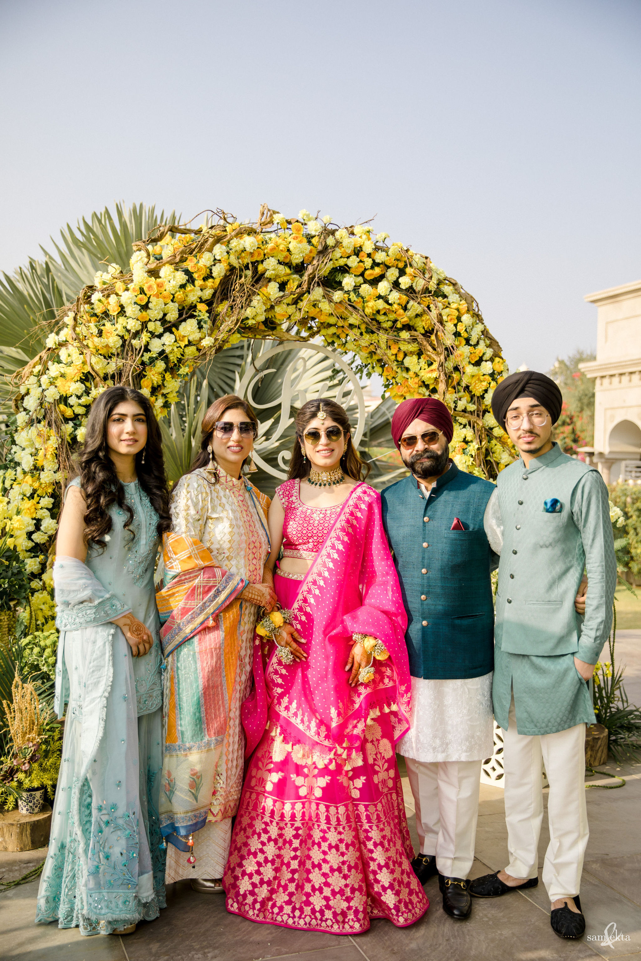 sikh family photo