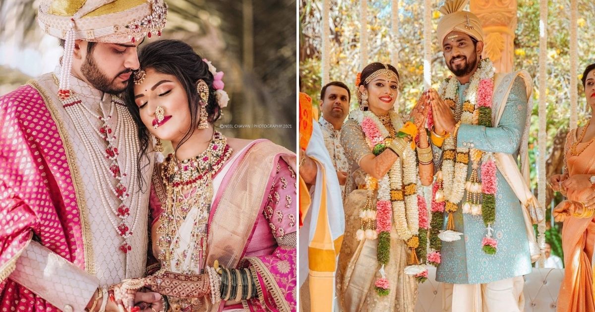 South Indian Grooms In Pastel Outfits Stealing All The Show