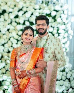 South Indian Grooms In Pastel