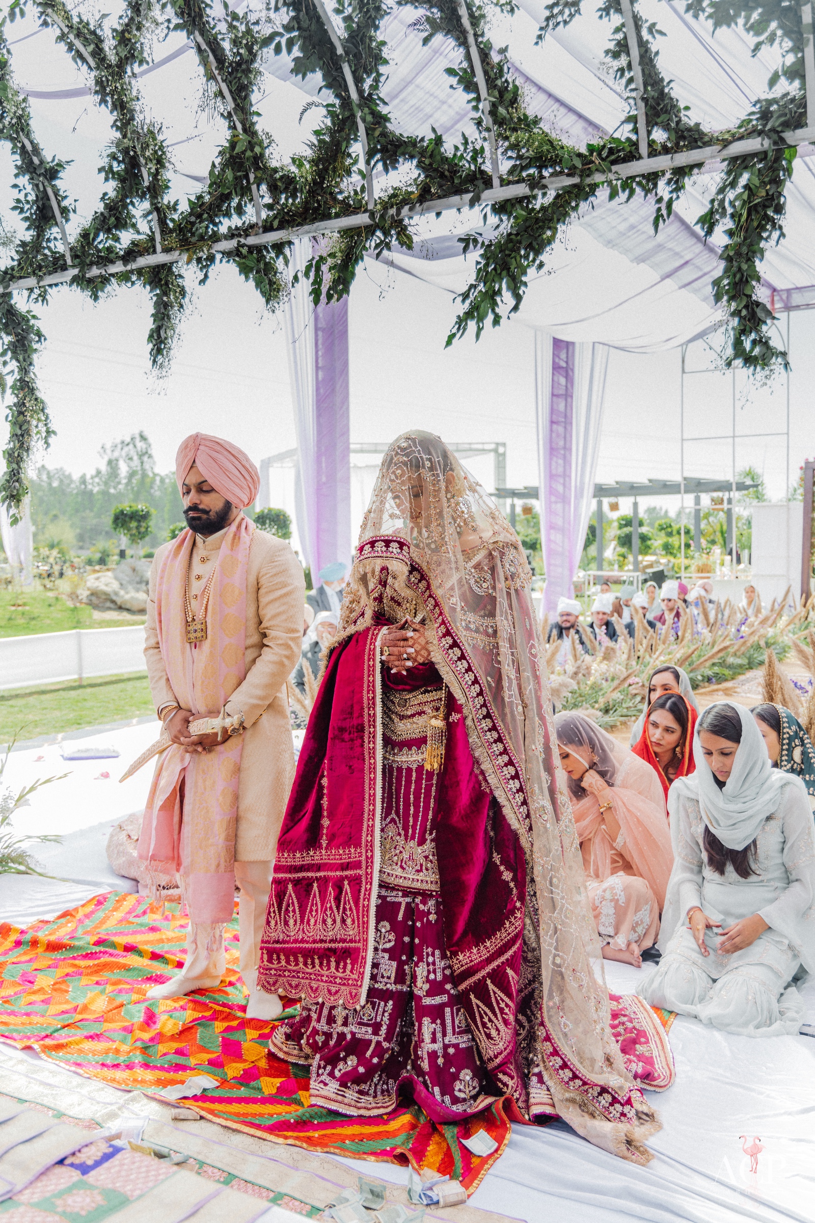 beautiful sikh wedding