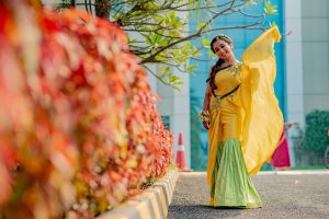 bridal haldi outfit ideas