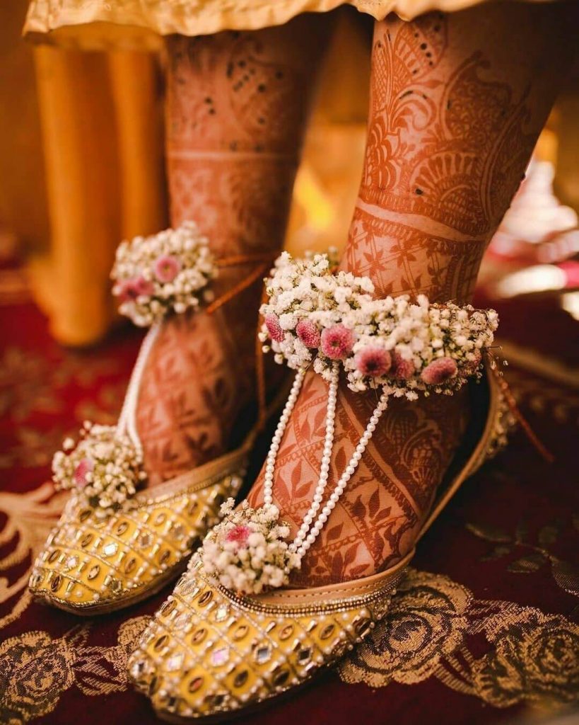 anklets for brides