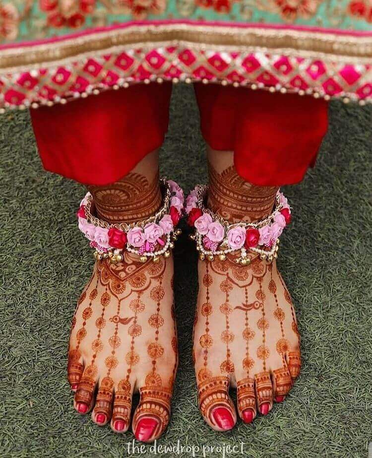 Floral Feet Jewellery