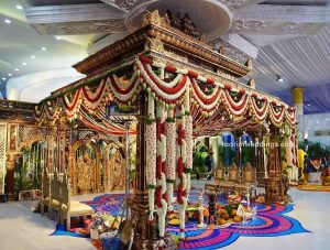 south indian mandap decor