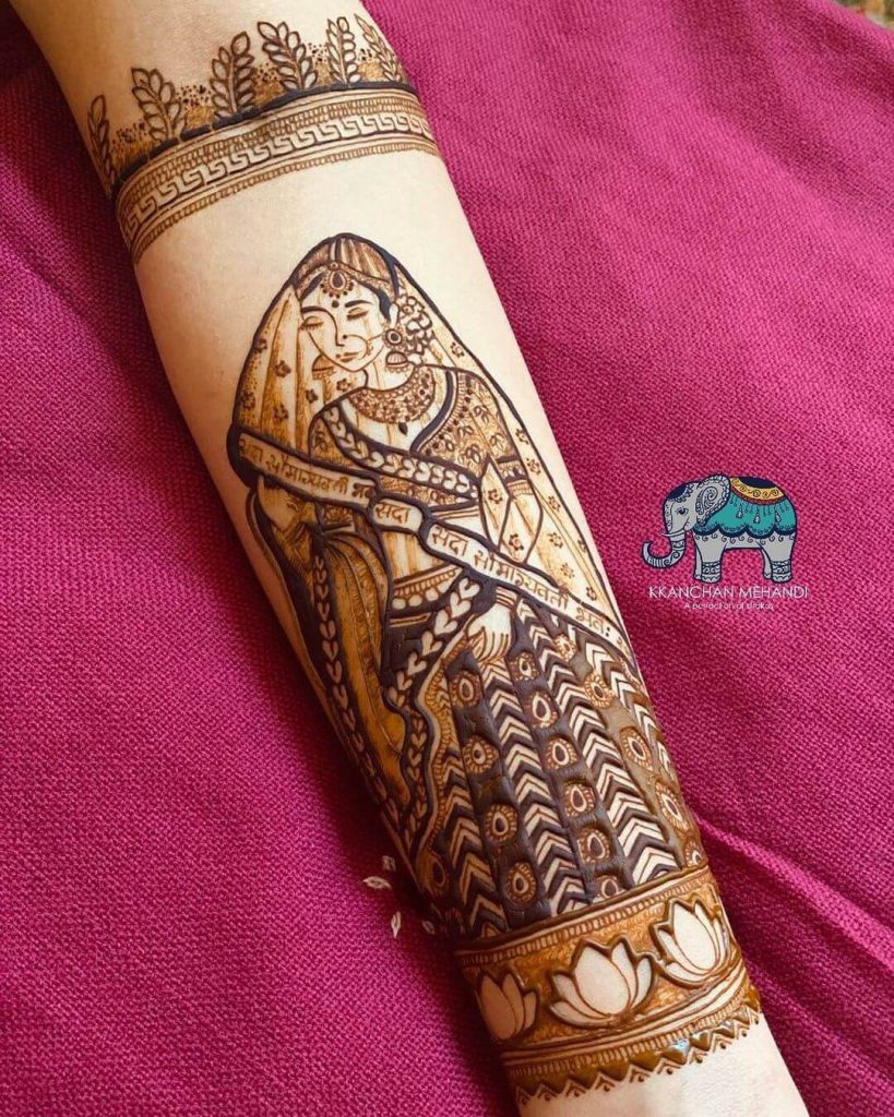 Offbeat And Unique Elements Spotted In Bridal Henna Designs