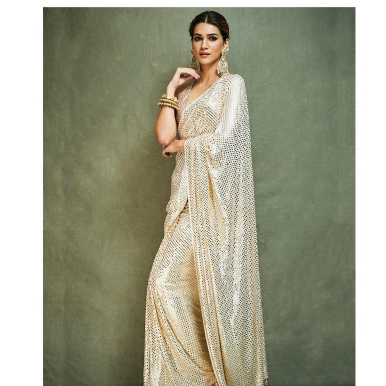 How Much Does Manish Malhotra Sequin Sarees Cost