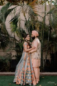 couple Mehendi outfits