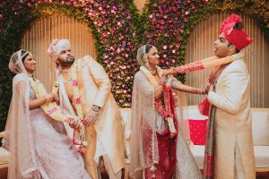 wedding couple portrait