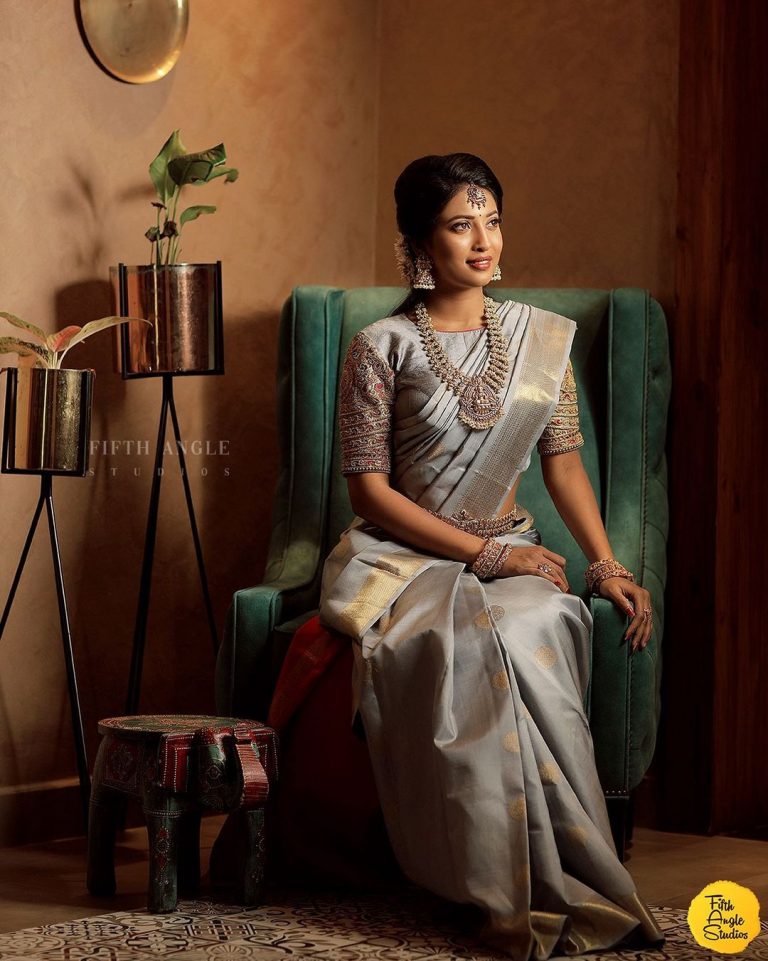 Pastel Kanjeevaram Sarees Featuring Gorgeous South Indian Brides