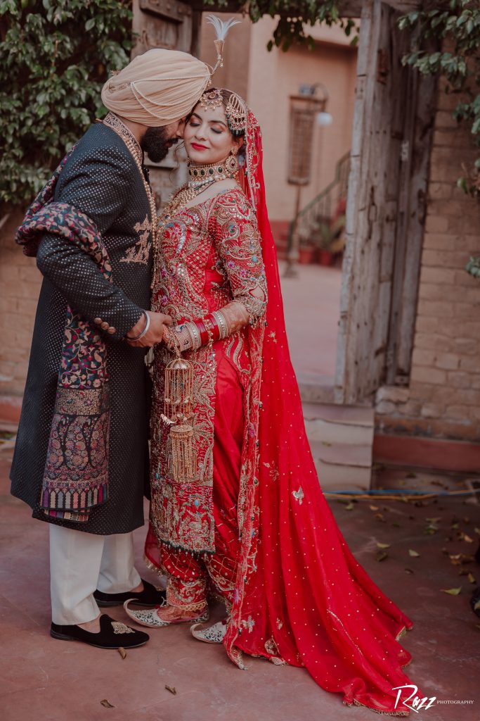 Punjabi couple portrait