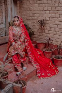 Punjabi wedding outfit