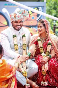 Actress ruchita Jadhav's intimate wedding